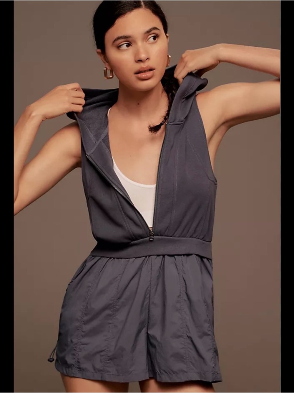 Anthropologie shorts Romper - size medium